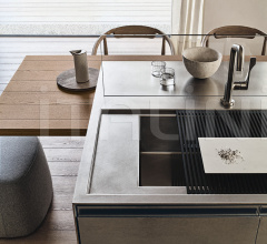 Кухня Convivium, built-in snack bar Кухня Convivium, built-in snack bar фабрика Arclinea