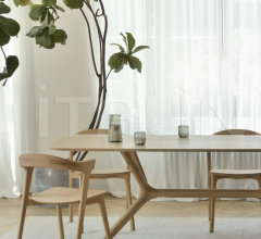 Стол обеденный Oak X dining table Стол обеденный Oak X dining table фабрика Ethnicraft