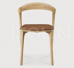 Стул Oak Bok dining chair - cognac leather Стул Oak Bok dining chair - cognac leather фабрика Ethnicraft