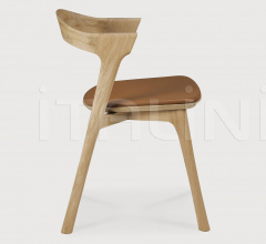 Стул Oak Bok dining chair - cognac leather Стул Oak Bok dining chair - cognac leather фабрика Ethnicraft