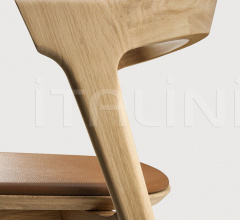 Стул Oak Bok dining chair - cognac leather Стул Oak Bok dining chair - cognac leather фабрика Ethnicraft