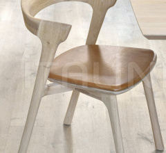 Стул Oak Bok dining chair - cognac leather Стул Oak Bok dining chair - cognac leather фабрика Ethnicraft