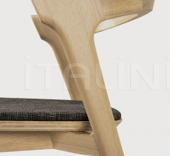 Стул Oak Bok dining chair - dark brown Стул Oak Bok dining chair - dark brown фабрика Ethnicraft