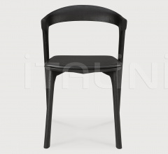 Стул Oak Bok black dining chair - black leather Стул Oak Bok black dining chair - black leather фабрика Ethnicraft