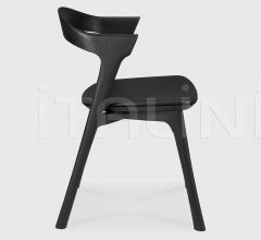 Стул Oak Bok black dining chair - black leather Стул Oak Bok black dining chair - black leather фабрика Ethnicraft