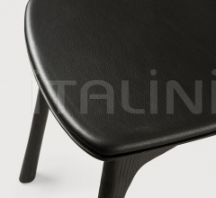 Стул Oak Bok black dining chair - black leather Стул Oak Bok black dining chair - black leather фабрика Ethnicraft