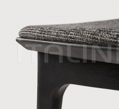 Стул Oak Bok black dining chair - grey Стул Oak Bok black dining chair - grey фабрика Ethnicraft