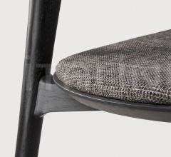 Стул Oak Bok black dining chair - grey Стул Oak Bok black dining chair - grey фабрика Ethnicraft