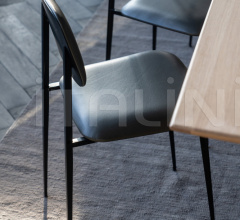 Стул DC dining chair - olive green leather Стул DC dining chair - olive green leather фабрика Ethnicraft