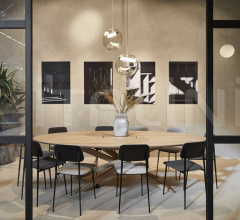 Стул DC dining chair - light grey Стул DC dining chair - light grey фабрика Ethnicraft