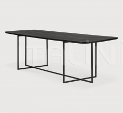 Стол обеденный Oak Arc black dining table Стол обеденный Oak Arc black dining table фабрика Ethnicraft