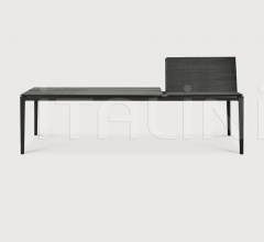 Стол обеденный Oak Bok black extendable dining table Стол обеденный Oak Bok black extendable dining table фабрика Ethnicraft