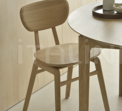 Стол обеденный Oak Bok round extendable dining table Стол обеденный Oak Bok round extendable dining table фабрика Ethnicraft