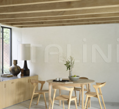 Стол обеденный Oak Bok round extendable dining table Стол обеденный Oak Bok round extendable dining table фабрика Ethnicraft