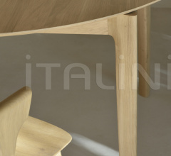 Стол обеденный Oak Bok round extendable dining table Стол обеденный Oak Bok round extendable dining table фабрика Ethnicraft