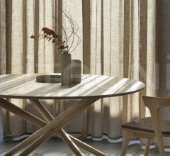 Стол обеденный Oak Mikado round dining table Стол обеденный Oak Mikado round dining table фабрика Ethnicraft