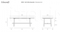 Стол обеденный Oak Profile dining table Ethnicraft