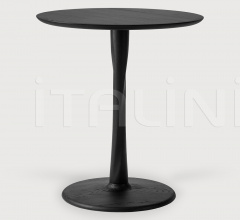 Итальянские Столовая - Стол обеденный Oak Torsion black dining table фабрика Ethnicraft