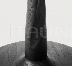 Итальянские Столовая - Стол обеденный Oak Torsion black dining table фабрика Ethnicraft