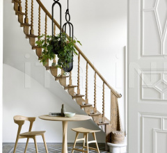 Итальянские Столовая - Стол обеденный Oak Torsion dining table фабрика Ethnicraft