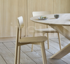 Стол обеденный Oak Circle round dining table Стол обеденный Oak Circle round dining table фабрика Ethnicraft