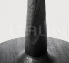 Итальянские Столовая - Стол обеденный Oak Torsion square black dining table фабрика Ethnicraft