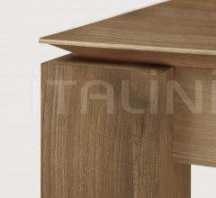 Стол обеденный Teak Slice extendable dining table Стол обеденный Teak Slice extendable dining table фабрика Ethnicraft