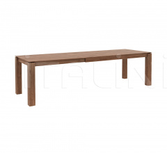 Стол обеденный Teak Slice extendable dining table Стол обеденный Teak Slice extendable dining table фабрика Ethnicraft