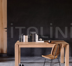 Стол обеденный Oak Slice extendable dining table Стол обеденный Oak Slice extendable dining table фабрика Ethnicraft