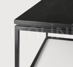 Журнальный столик Oak Thin black coffee table Журнальный столик Oak Thin black coffee table фабрика Ethnicraft