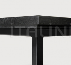 Журнальный столик Oak Thin black coffee table Журнальный столик Oak Thin black coffee table фабрика Ethnicraft