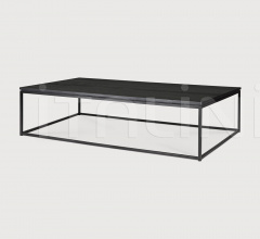 Журнальный столик Oak Thin black coffee table Журнальный столик Oak Thin black coffee table фабрика Ethnicraft