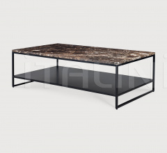 Журнальный столик Stone coffee table - dark emperador Журнальный столик Stone coffee table - dark emperador фабрика Ethnicraft