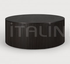 Кофейный столик Mahogany Roller Max dark brown round coffee table Кофейный столик Mahogany Roller Max dark brown round coffee table фабрика Ethnicraft