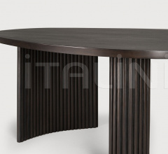 Кофейный столик Mahogany Boomerang dark brown coffee table Кофейный столик Mahogany Boomerang dark brown coffee table фабрика Ethnicraft