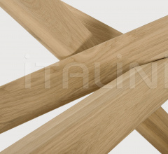 Итальянские Столики - Кофейный столик Oak Mikado oval coffee table фабрика Ethnicraft