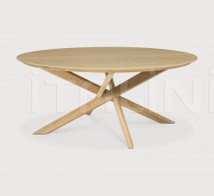 Итальянские Столики - Кофейный столик Oak Mikado round coffee table фабрика Ethnicraft