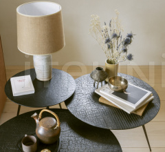 Итальянские Столики - Кофейный столик Luna coffee table - lava - whisky фабрика Ethnicraft