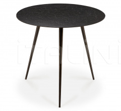 Итальянские Столики - Кофейный столик Luna coffee table - lava - black фабрика Ethnicraft