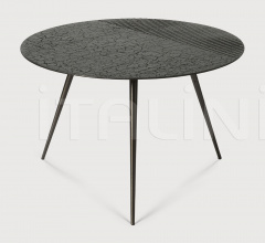 Итальянские Столики - Кофейный столик Luna coffee table - lava - black фабрика Ethnicraft