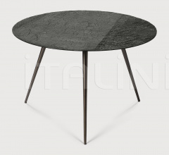 Итальянские Столики - Кофейный столик Luna coffee table - lava - black фабрика Ethnicraft