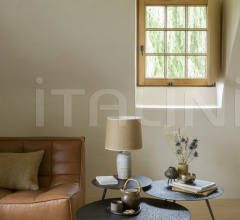 Итальянские Столики - Кофейный столик Luna coffee table - lava - whisky фабрика Ethnicraft