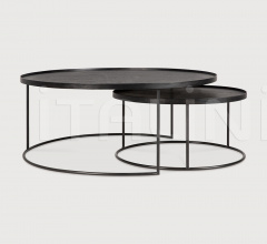 Итальянские Столики - Кофейный столик Round tray coffee table set фабрика Ethnicraft