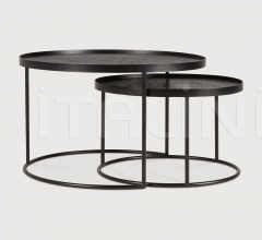 Итальянские Столики - Кофейный столик Round tray coffee table set фабрика Ethnicraft