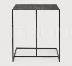 Итальянские Столики - Столик Triptic side table - lava black фабрика Ethnicraft