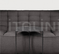 Итальянские Столики - Столик Triptic side table - lava black фабрика Ethnicraft