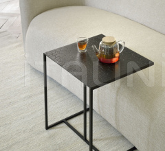 Итальянские Столики - Столик Triptic side table - lava black фабрика Ethnicraft