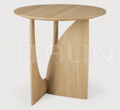 Итальянские Столики - Столик Oak Geometric side table фабрика Ethnicraft