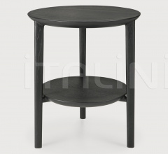 Итальянские Столики - Столик Oak Bok black side table фабрика Ethnicraft