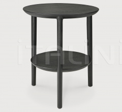 Итальянские Столики - Столик Oak Bok black side table фабрика Ethnicraft